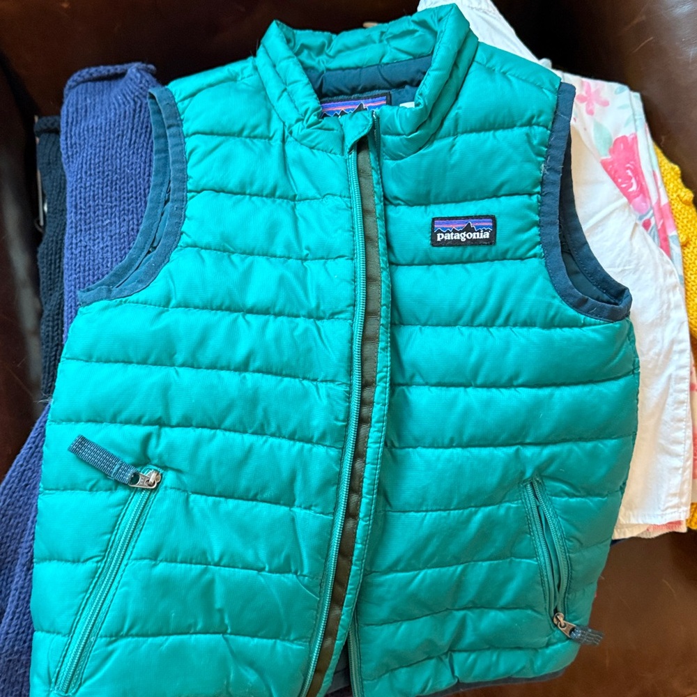 Patagonia Green Quilted Vest